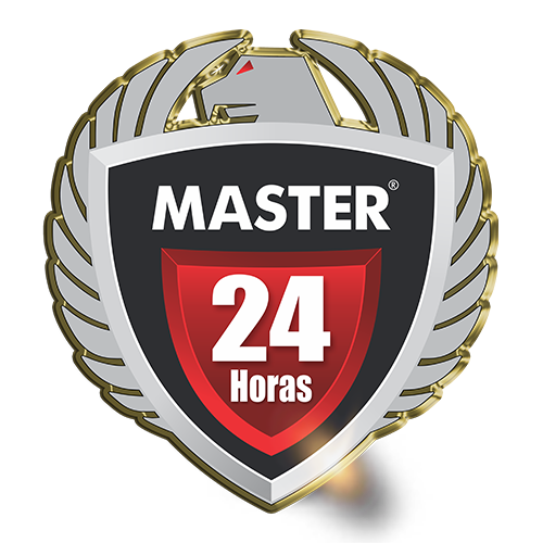 Logo Master Monitoramento 24 Horas